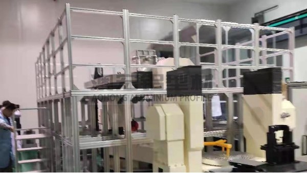 車間師傅狂贊！鋁型材分子泵支撐裝配臺