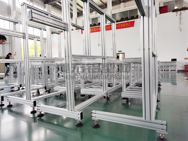 澳宏鋁型材光伏設備機架