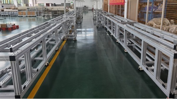 再獲信任！100100重型鋁型材打造高效“流水線”